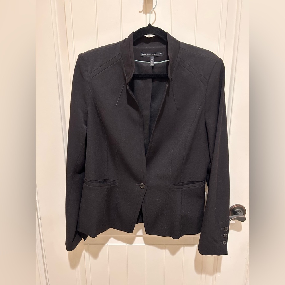 White House Black Market Classic Black Blazer